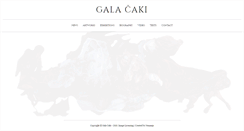 Desktop Screenshot of galacaki.com